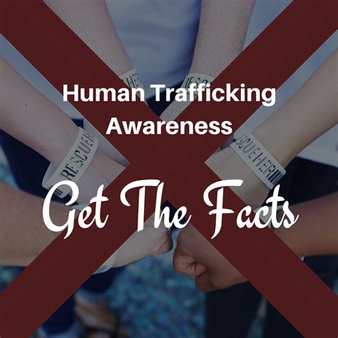 Human Trafficking Awareness Get The Facts The Brock Blog