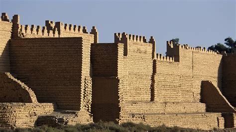 Ancient Iraqi City Of Babylon Designated Unesco World Heritage Site Cgtn