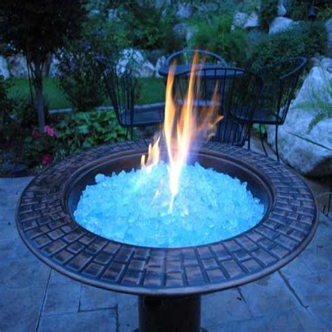 Blue Fire Pit Glass Rock China Glass Fire Pit And Fire Glass Price