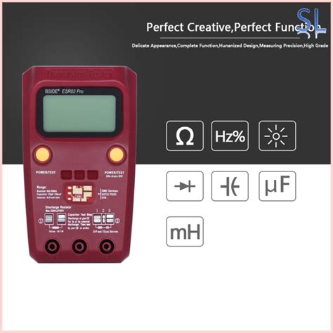 BSIDE ESR02 Pro Multi Purpose Transistor Tester Diode Triode