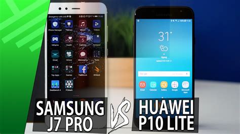 Samsung J7 Pro Vs Huawei P10 Lite Comparativa Review Unboxing