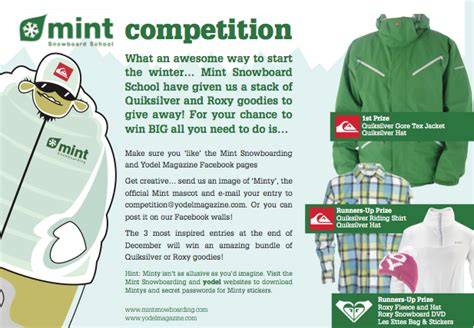 Mint is a juggernaut among budgeting programs. MINT & Yodel December Competition...