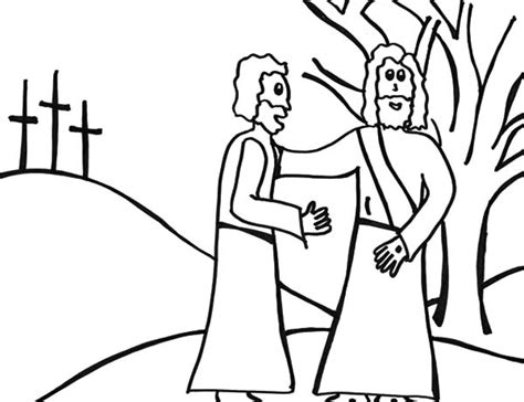 Coloring page jesus cleansing temple. Doubting Thomas Meet Jesus Christ Coloring Pages : Kids ...