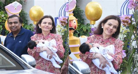 Mukesh Ambani Wife Nita Ambanis Latest Airport Look To Pick Daughter
