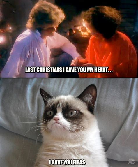 Last Christmas Grumpy Cat Know Your Meme