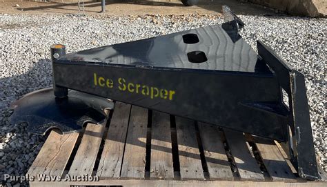 Landhonor Skid Steer Ice Scraper In Lancaster Mo Item Mw9443 Sold