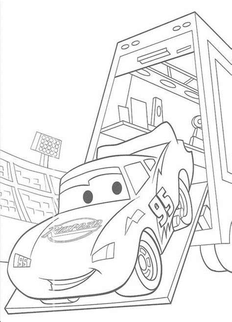 Printable disney cars christmas coloring pages parent post : Disney Cars : Lightning Mcqueen Coloring Pages | Cars ...