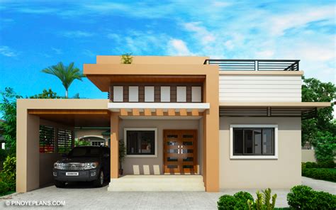 The reason why the heights vary is that the ceilings vary too. MyHousePlanShop: Double Story Roof Deck House Plan ...
