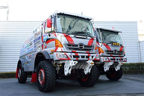 Hino Gets Ready For Dakar Rally 2016