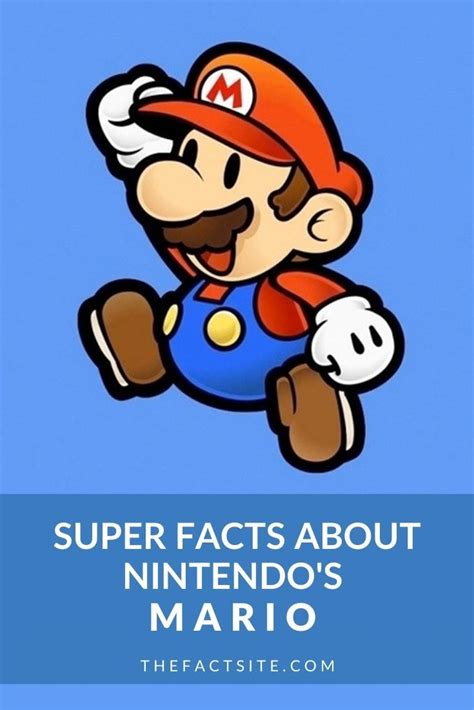 7 Super Facts About Nintendo S Mario The Fact Site