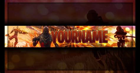 Mayang Download 11 Get Youtube Banner Template Fortnite Channel Art