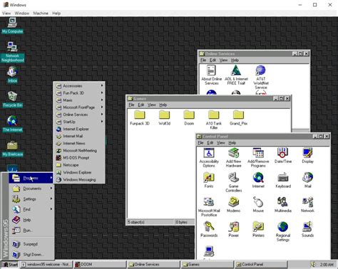Run Windows 95 As An App And Yes It Runs Doom Liliputing