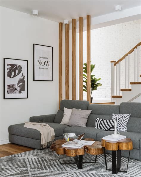 Contemporary Scandinavian Living Room Design Baci Living Room