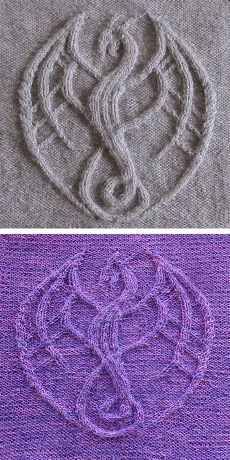 Free crochet baby bobble blanket pattern. Dragon Knitting Patterns- In the Loop Knitting | Knit ...