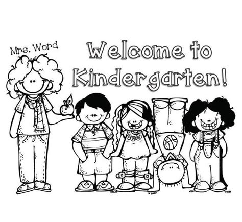 Kindergarten Coloring Pages Free Printable Coloring Pages For Kids
