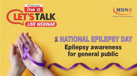 🔴 Lets Talk Webinar Epilepsy Awareness For General Public National