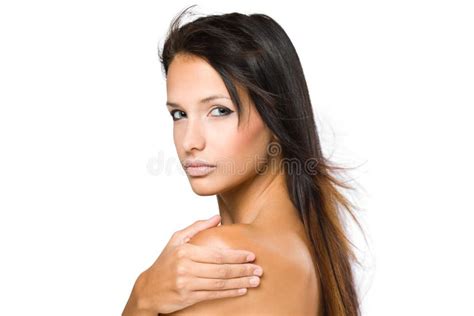 Tanned Brunette Beauty Stock Photo Image Of Person