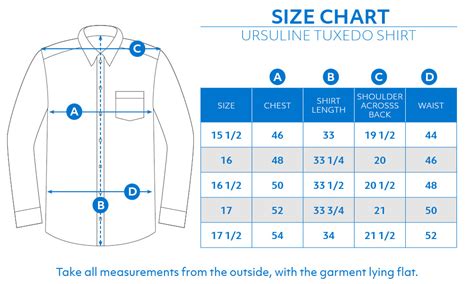 Kirkland Dress Shirt Size Chart Artivationdesign