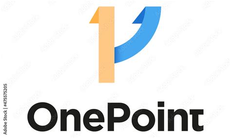 Onepoint Logo Design Template Stock Vector Adobe Stock