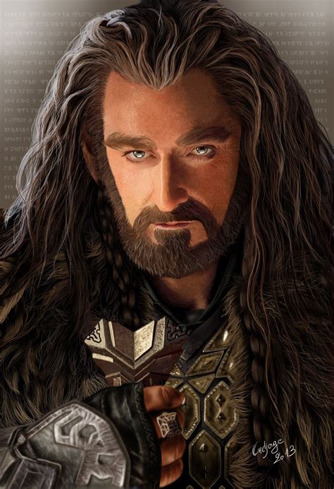 Thorin Oakenshield King Under The Mountain By Ondjage On Deviantart
