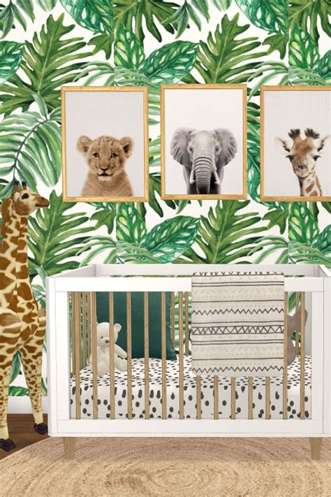 I was excited to design a modern jungle theme nursery for our little boy, luke, and i hope that you love it too! Jungle Nursery | Jungle theme nursery