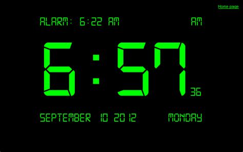 We only ask you to add a small attribution link. Digital Clock CE-7 chrome application