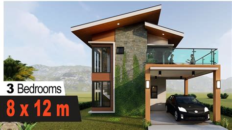 Modern 80 Sqm House Design 2 Storey Menestreistear