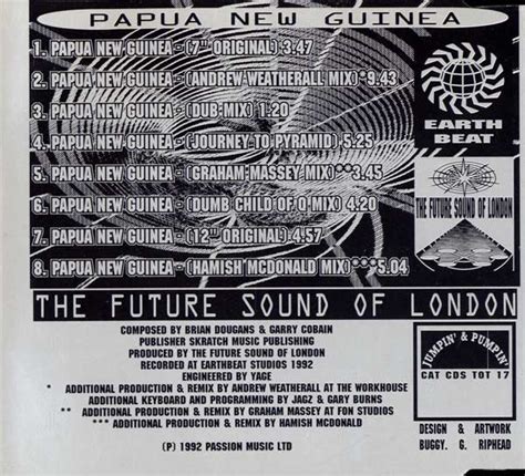 The Future Sound Of London Papua New Guinea Graham Massey Mix