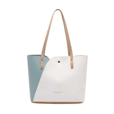 Shop Tote Bag Shopping Handbag Simple Ladies Shoulder Bag Handle Bag