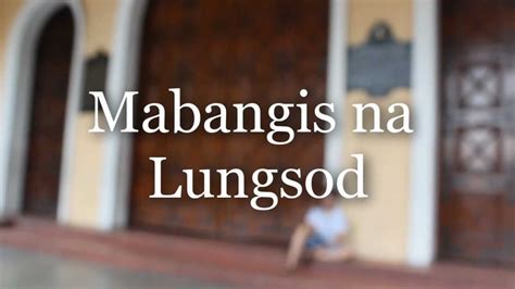 Mabangis Na Lungsod Official Trailer Youtube