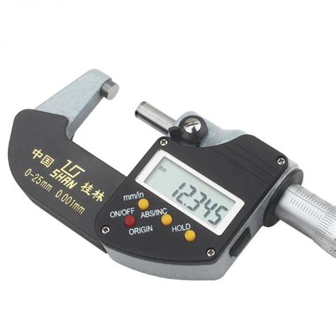 Digital Outside Micrometers Canuri Precision Tools Coltd