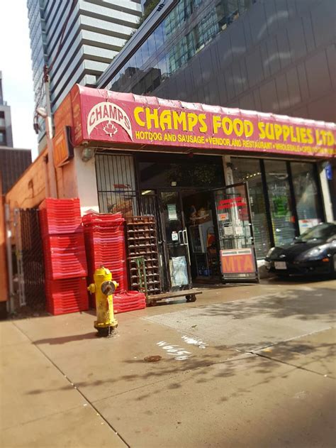 Champs Food Supplies Ltd Opening Hours 11 Widmer St Toronto On
