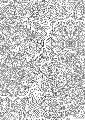 Relax with our best zen coloring pages for adults to print, find what you want as complicated coloring, landscape, advanced or mandala coloring pages to print with pdf or without. Best Advanced Coloring Pages for Adults - Printable Adult ...
