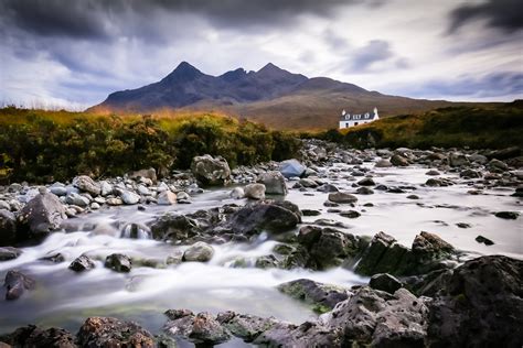 Landscape Photography Of Rocky Rivers Scotland Hd Wallpaper