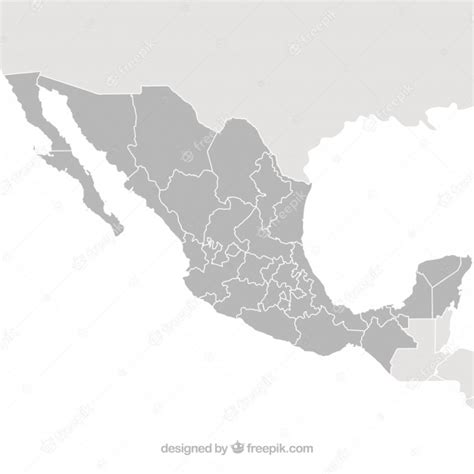 Mexico Kaart Vector Vector Gratis Download