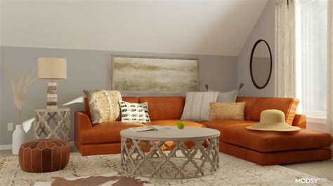 Find Living Room Design Ideas At Modsy In 2020 Earth Tone Living Room