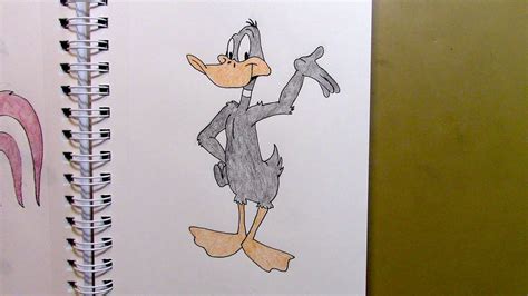 463 How To Draw Daffy Duck From Looney Tunes Youtube