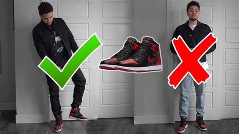 5 Outfit Ideas For Air Jordan 1 Bred Fashion Nova Men Youtube