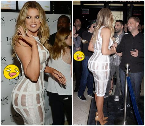Khloe Kardashian Displays Hot Spanx In See Through Dress Doy News