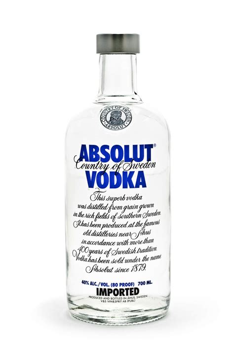 Absolut Blue Vodka Absolut Vodka Llsams