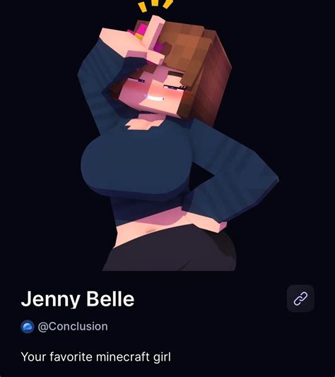 Jenny Mod Jenny Belle Is Number 1 Favorite Minecraft Fan Art