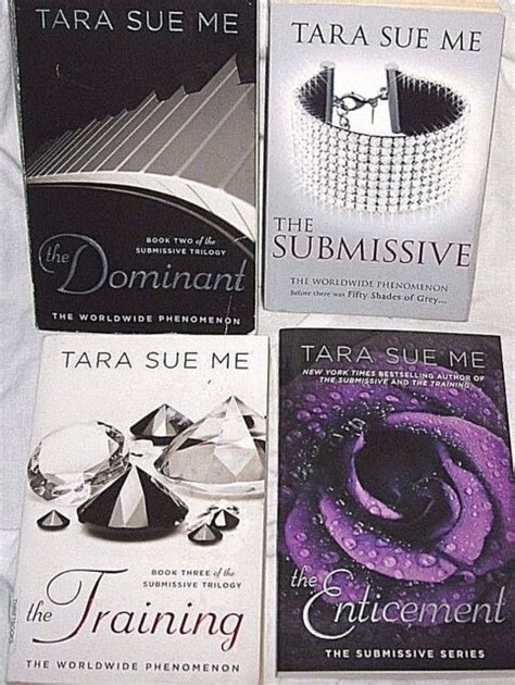 Submissive Series Set 4 Lot Dominant Training Enticement Tara Sue Me Books Hot Ebay