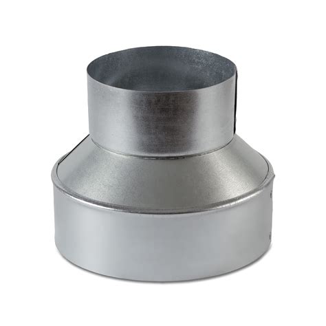 Buy 6 Inch To 4 Inch Hvac Duct Reducer And Increaser Galvanized Sheet
