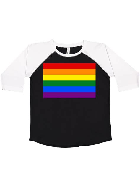 Gay Pride Rainbow Flag Youth T Shirt