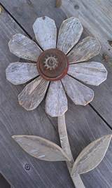 Large Wooden Wall Flowers