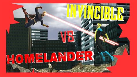 Sfm Invincible Vs Homelander Invinciblethe Boys Animated Teaser