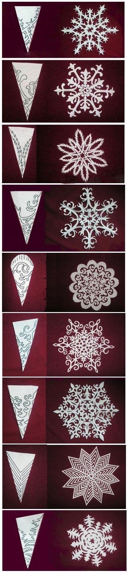 Snowflake Templates Winter Crafts Paper Crafts Diy Christmas Projects
