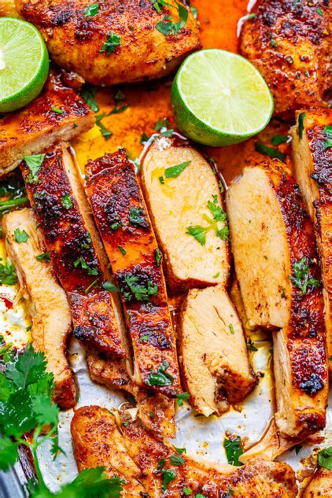 20 Minute Baked Cilantro Lime Chicken Breasts Averie Cooks
