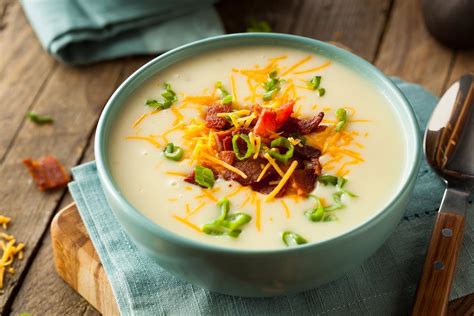 Comfort Food Recipes This Easy Baked Potato Soup Recipe Is Ready In