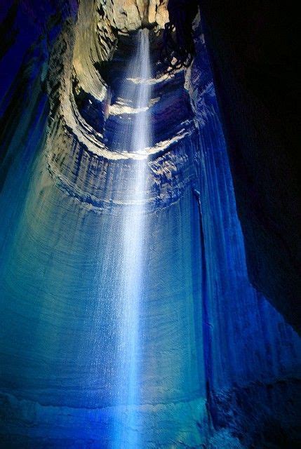 Ruby Falls Underground Cave Waterfall Waterfall
